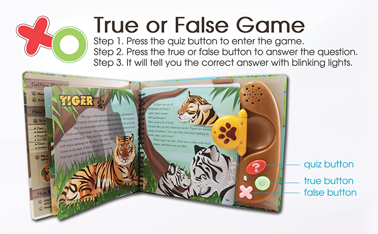 BEST LEARNING Book Reader Animal Kingdom